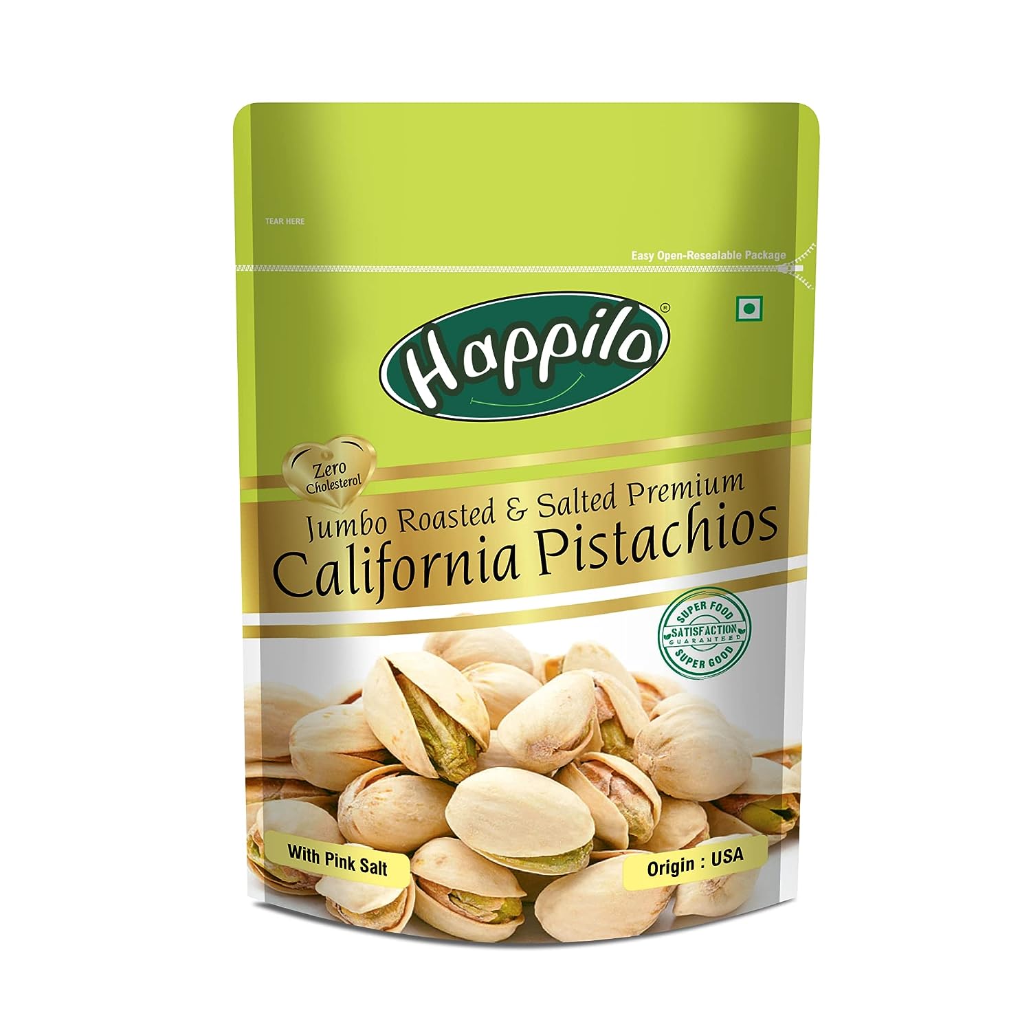 Happilo Premium California Roasted & Salted Pistachios 200 g 